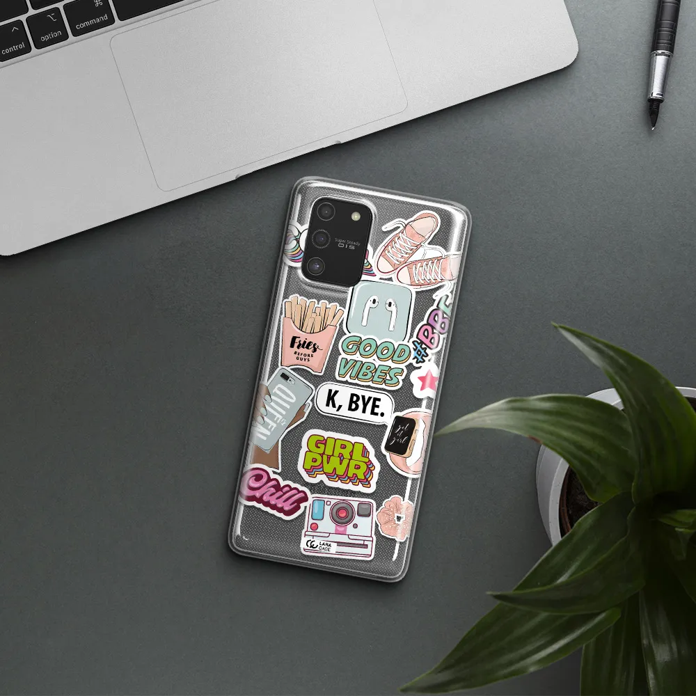 Girl Power Samsung S10 Lite Clear TPU Case