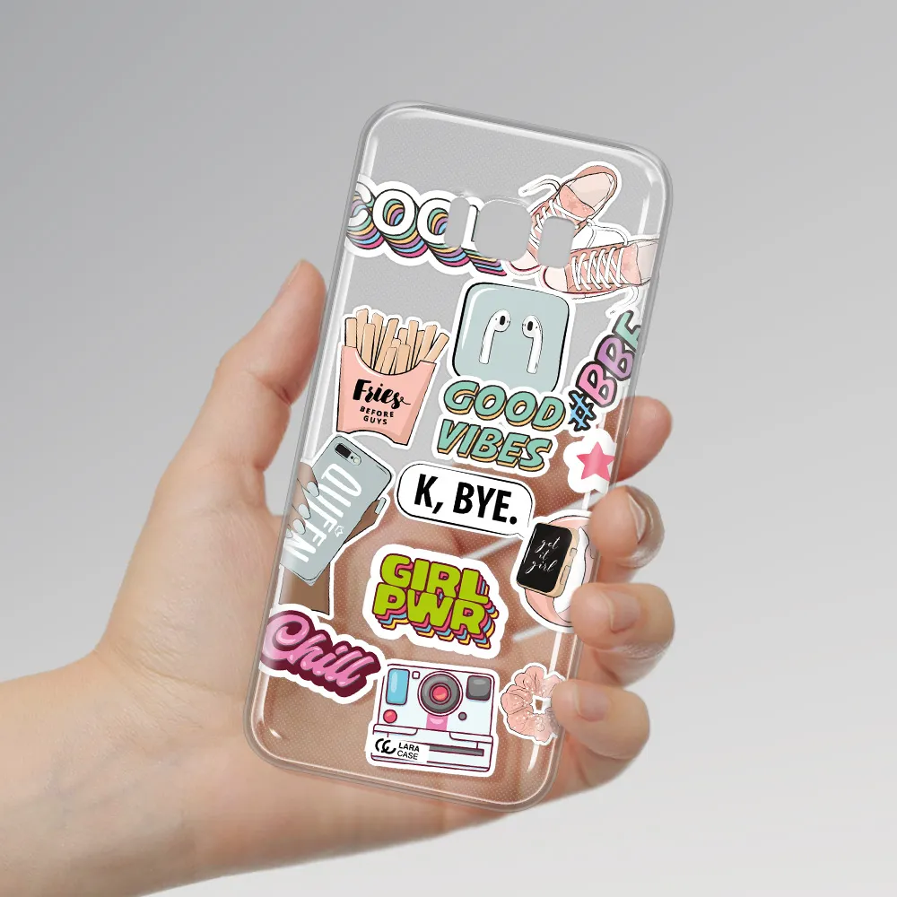 Girl Power Samsung S8 Plus Clear TPU Case