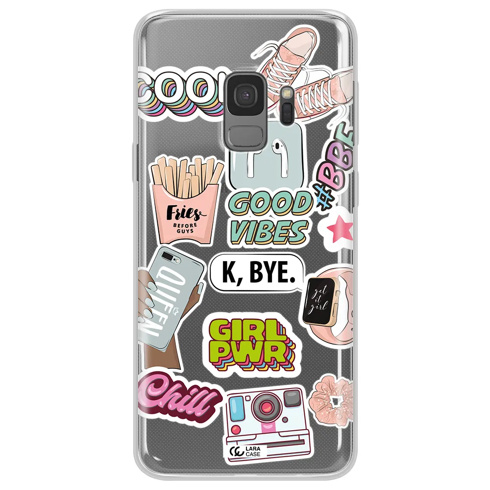 Girl Power Samsung S9 Clear TPU Case