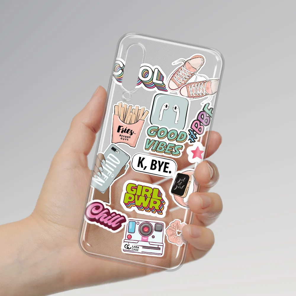 Girl Power Xiaomi Mi A3 Clear Tpu Case