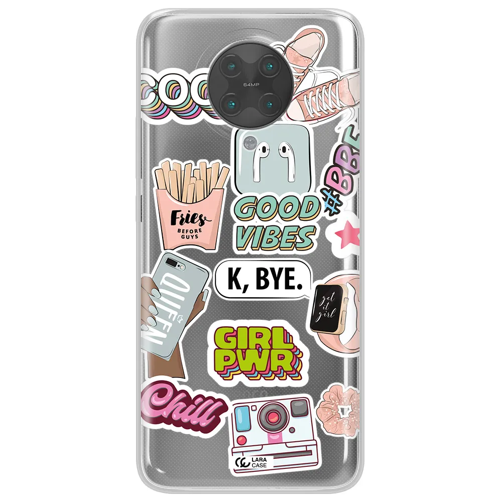 Girl Power Xiaomi Poco F2 Pro Clear TPU Case