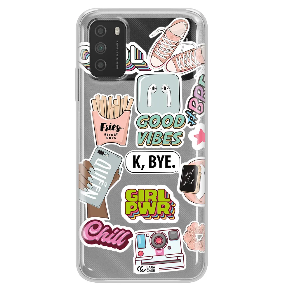 Girl Power Xiaomi Poco M3 Clear TPU Case