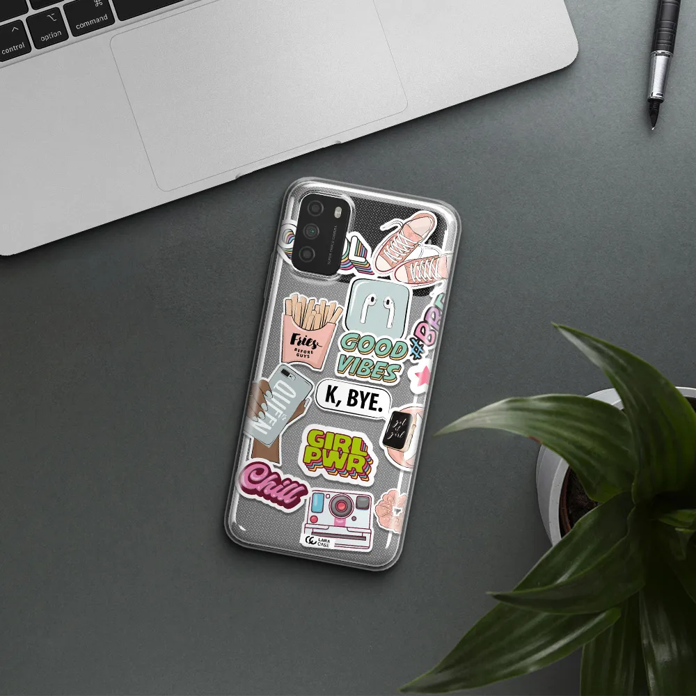 Girl Power Xiaomi Poco M3 Clear TPU Case