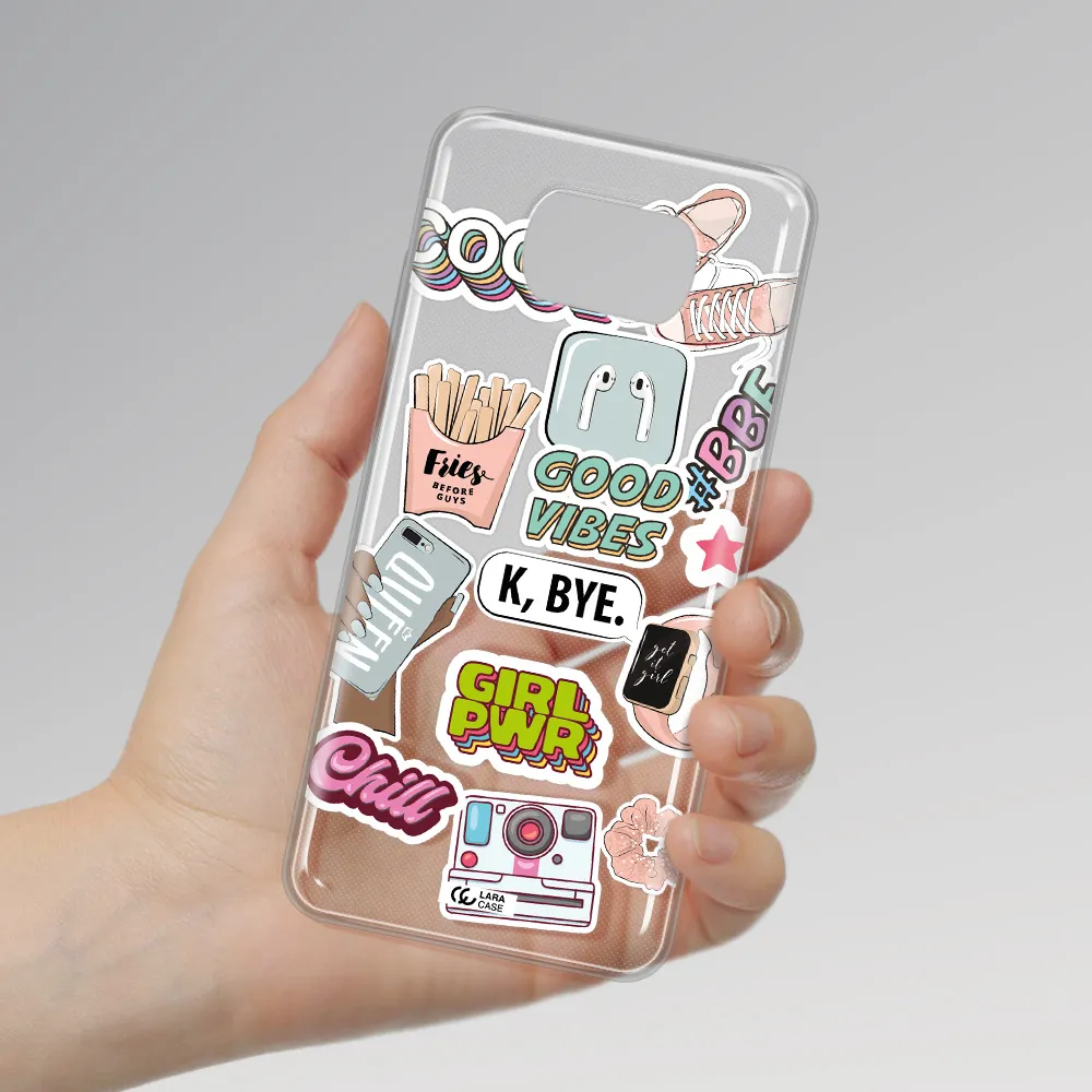Girl Power Xiaomi Poco X3 Clear TPU Case