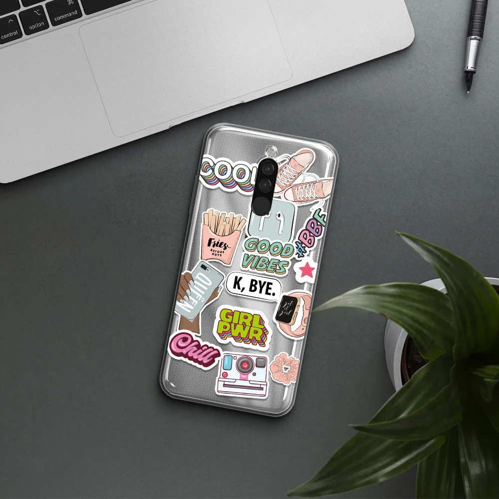 Girl Power Xiaomi Redmi 8 Clear Tpu Case