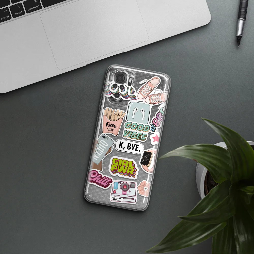 Girl Power Xiaomi Redmi Note 10S Clear Tpu Case