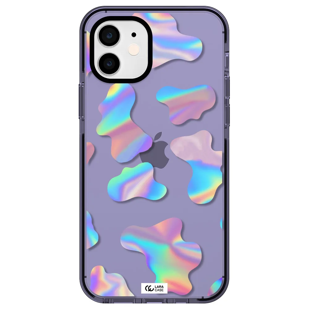 Colorful Spots Apple iPhone 11 impact Lilac Case