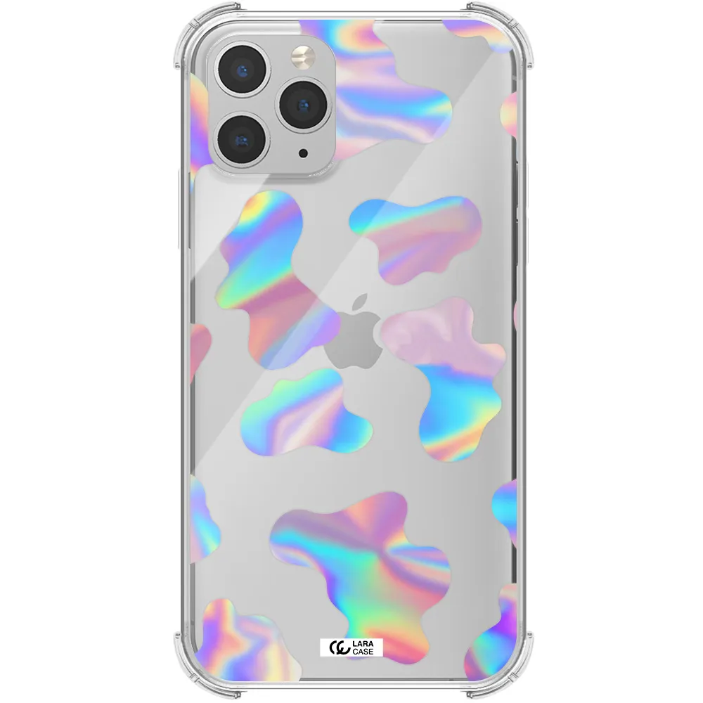 Colorful Spots Apple iPhone 11 pro Clear PC Case