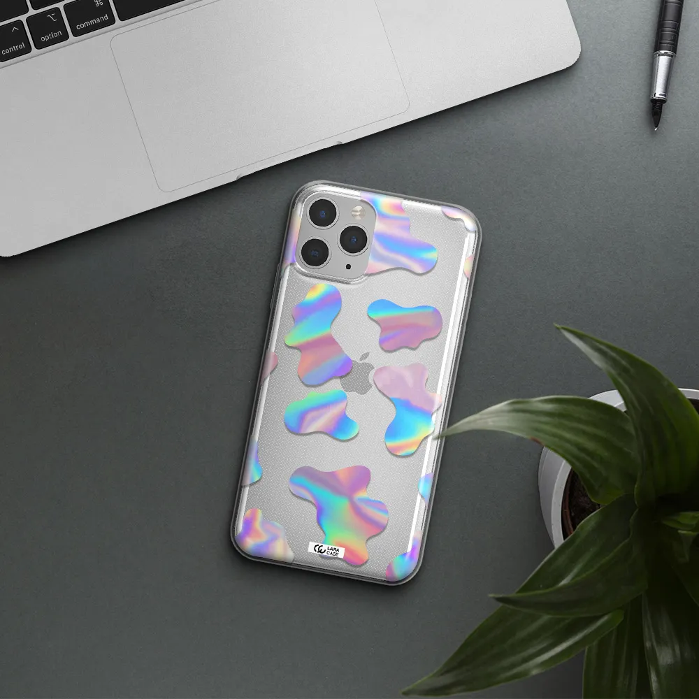 Colorful Spots Apple iPhone 11 pro Clear TPU Case