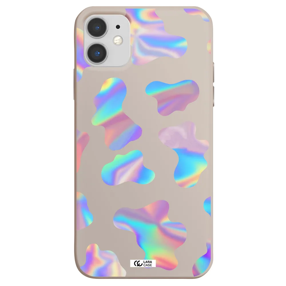 Colorful Spots Apple iPhone 11 Silicone Stone Case