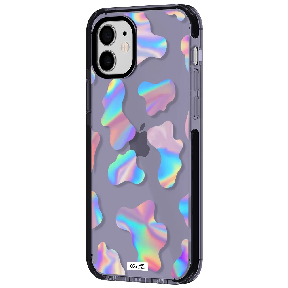 Colorful Spots Apple iPhone 12 impact Lilac Case