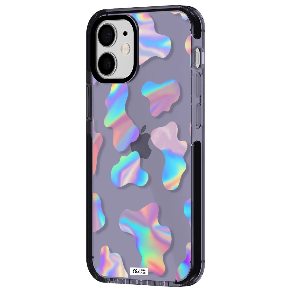 Colorful Spots Apple iPhone 12 mini impact Lilac Case