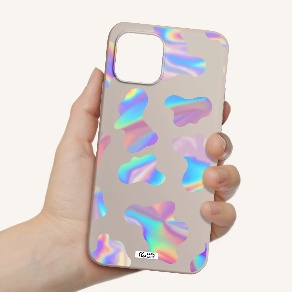 Colorful Spots Apple iPhone 12 mini Silicone Stone Case