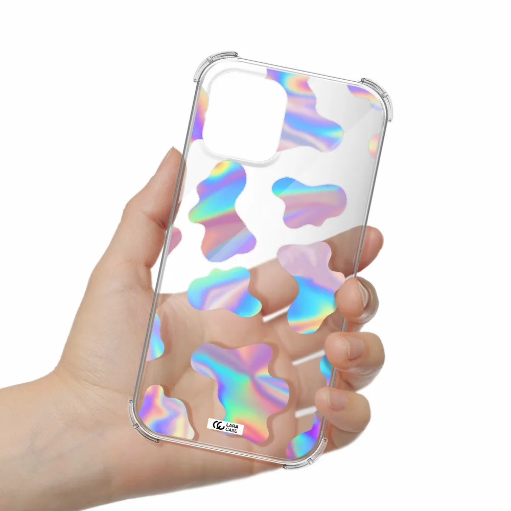 Colorful Spots Apple iPhone 12 pro Clear PC Case