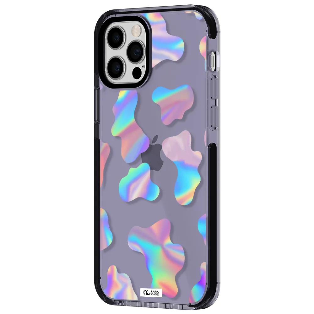 Colorful Spots Apple iPhone 12 pro impact Lilac Case