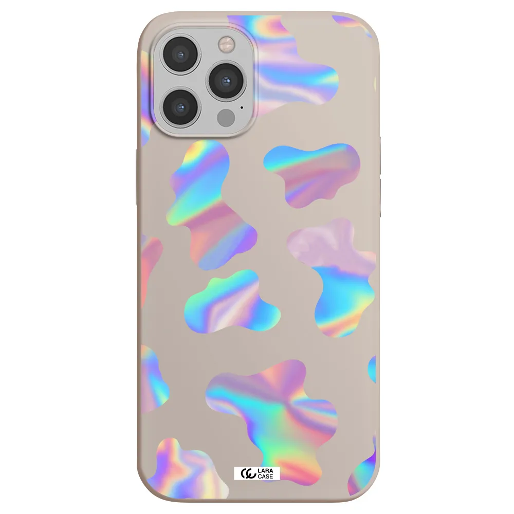 Colorful Spots Apple iPhone 12 pro max Silicone Stone Case