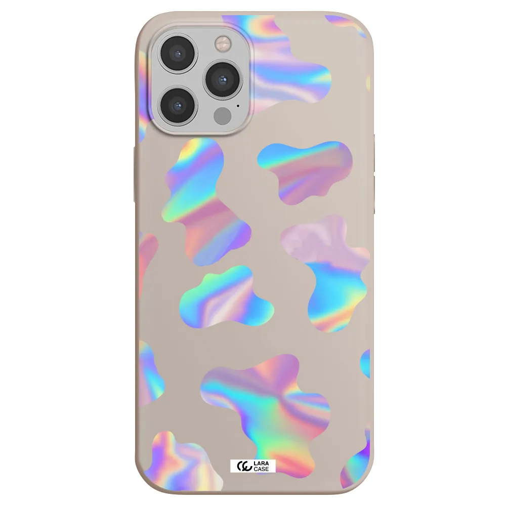 Colorful Spots Apple iPhone 12 pro Silicone Stone Case