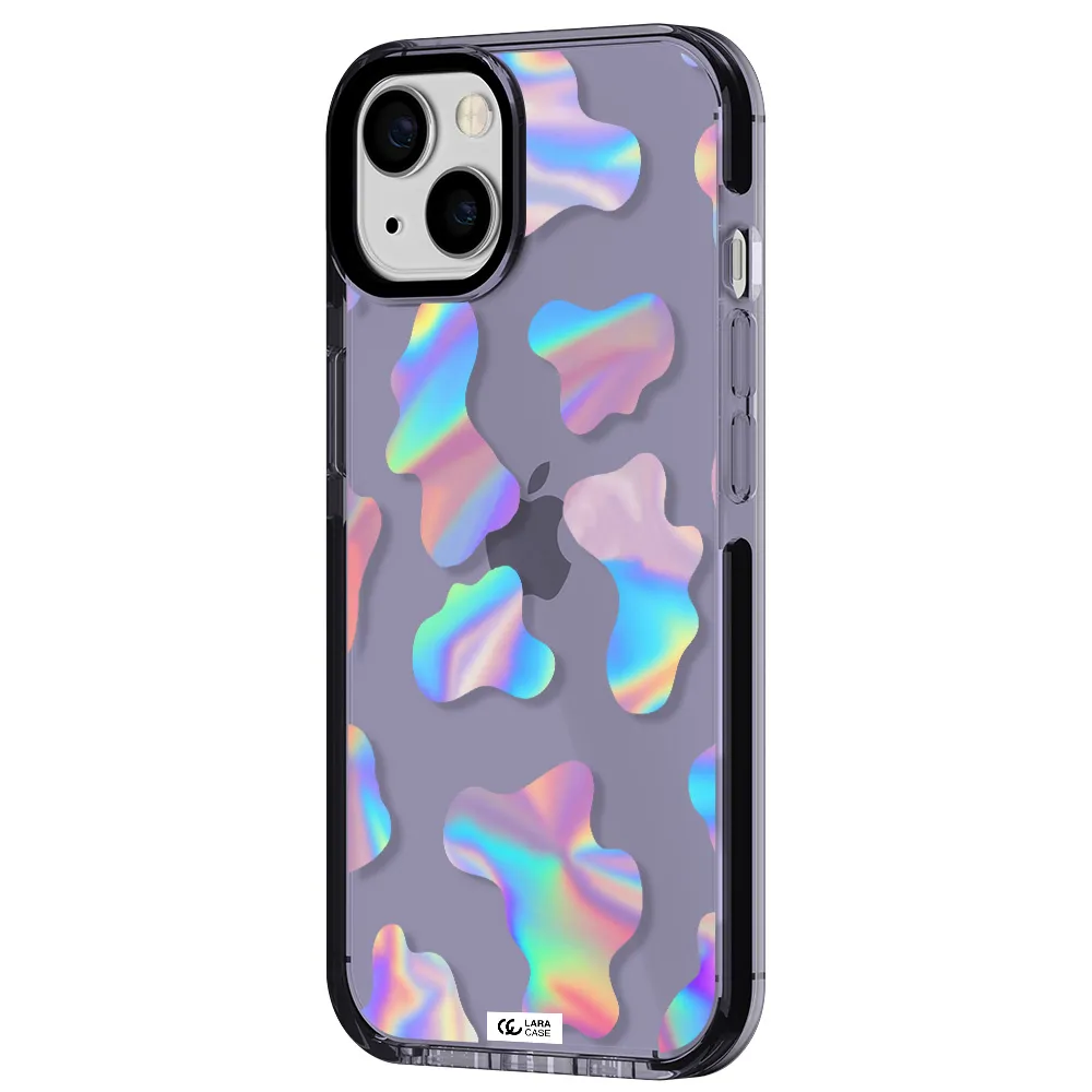 Colorful Spots Apple iPhone 13 impact Lilac Case