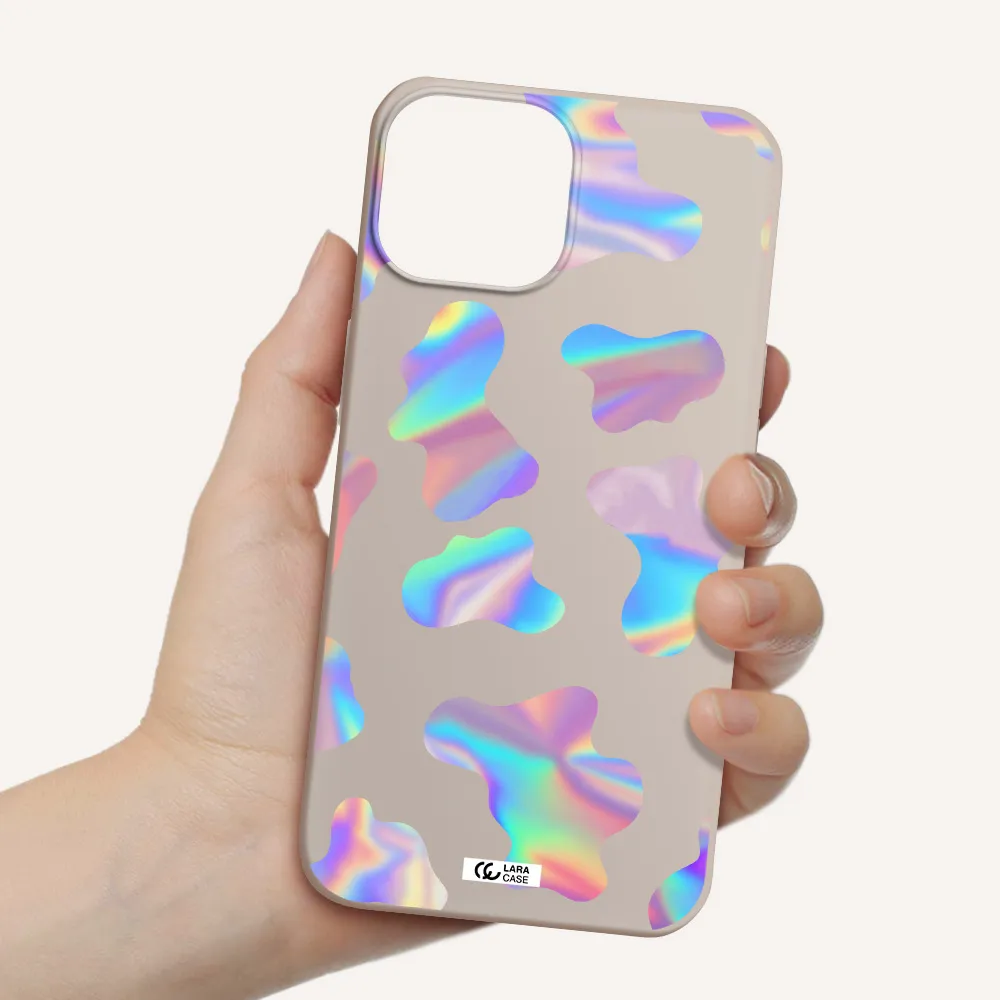 Colorful Spots Apple iPhone 13 mini Silicone Stone Case