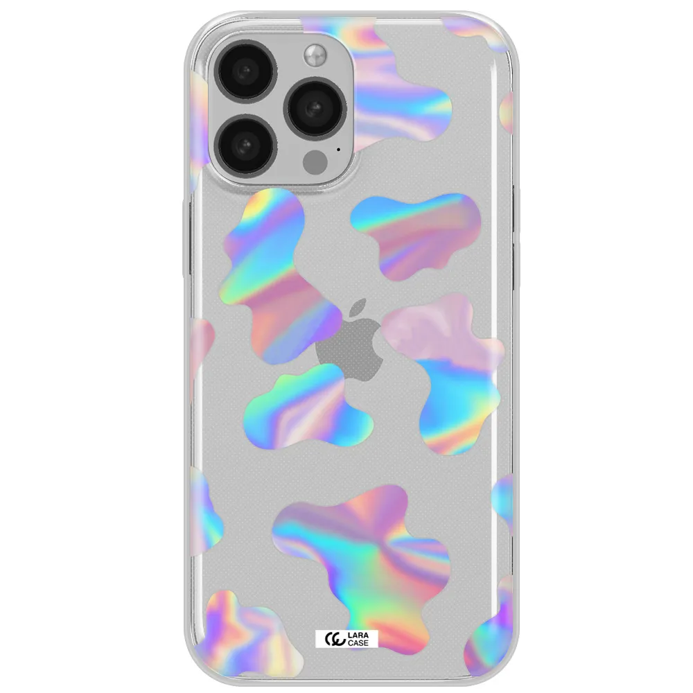 Colorful Spots Apple iPhone 13 Pro Max Clear TPU Case