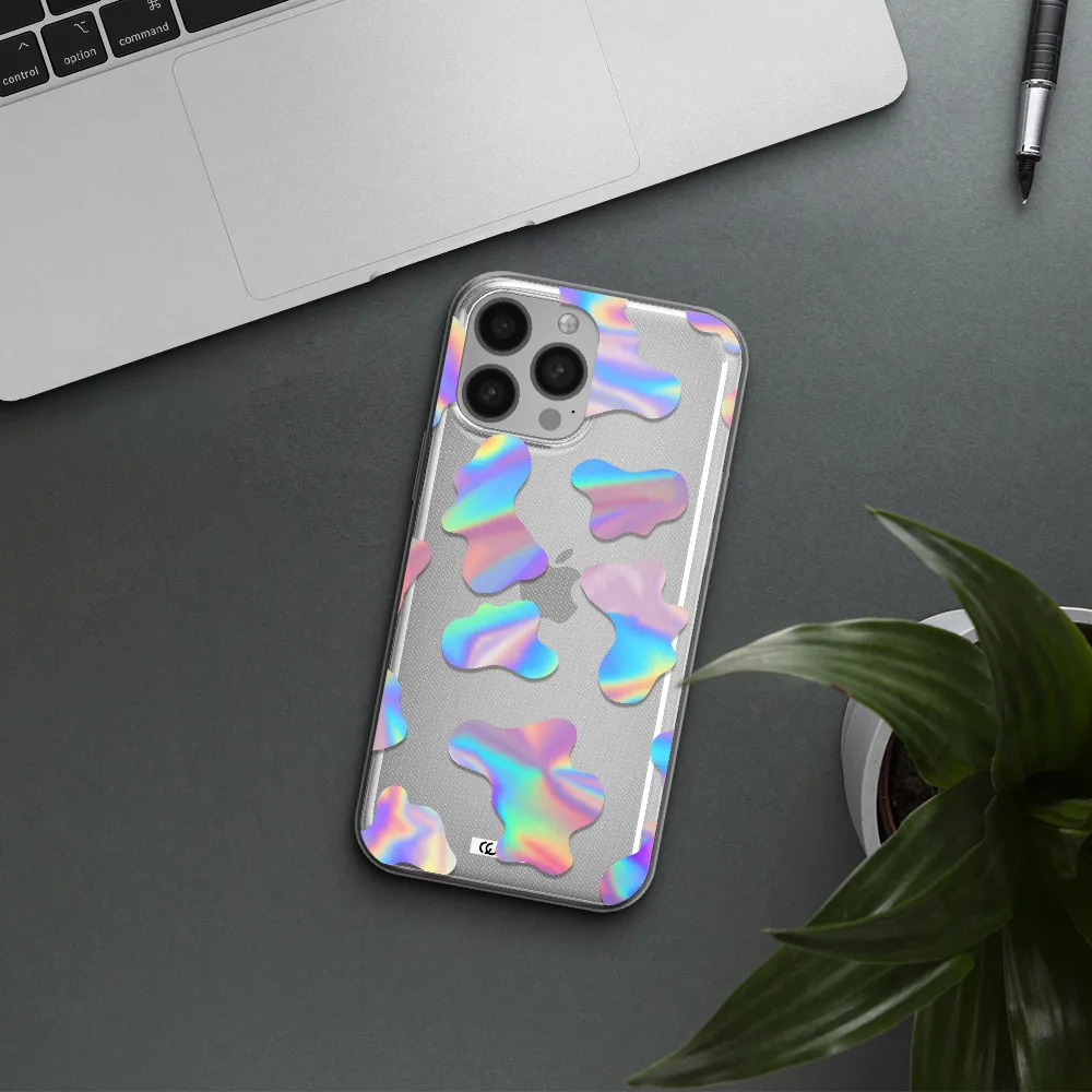 Colorful Spots Apple iPhone 13 Pro Max Clear TPU Case