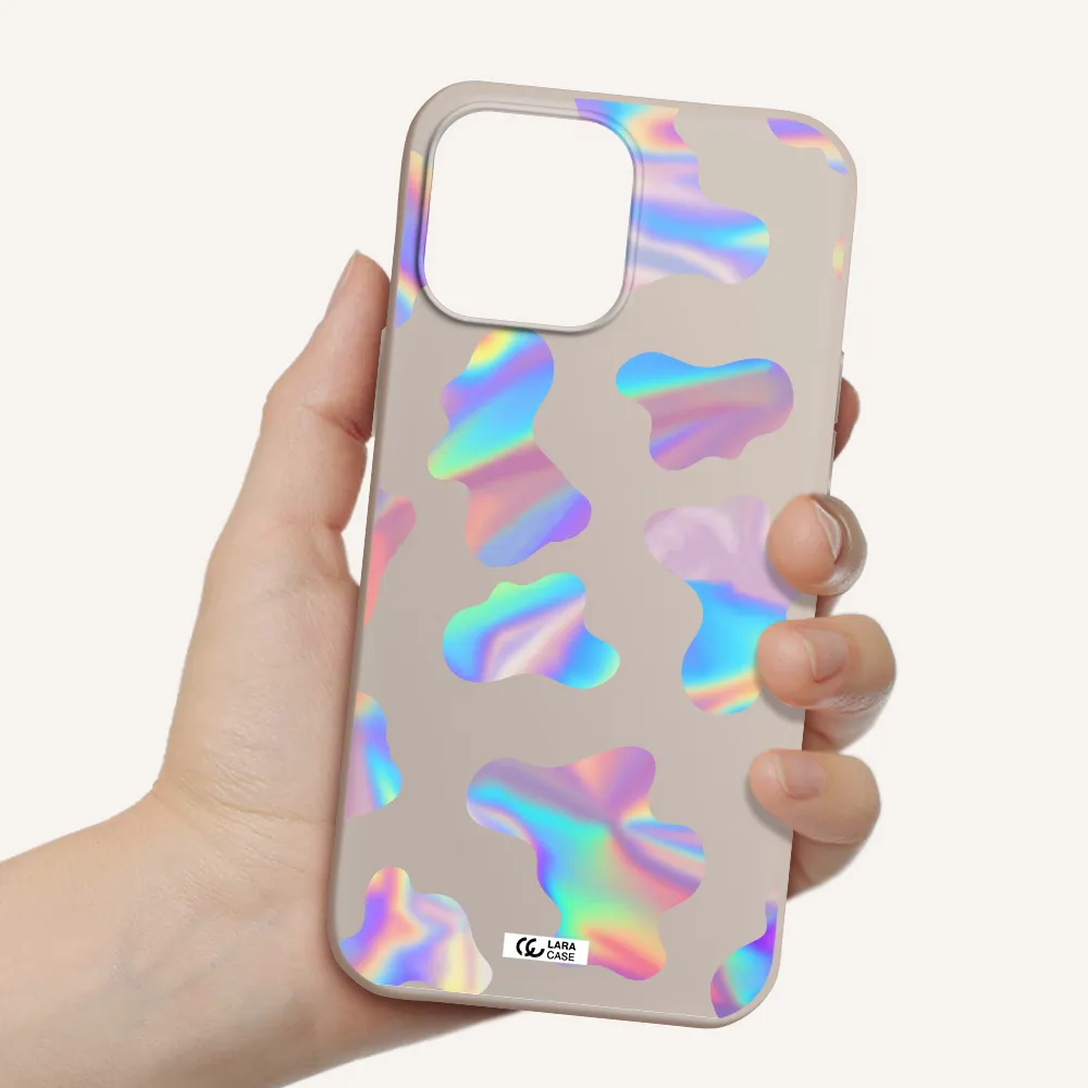Colorful Spots Apple iPhone 13 Pro Max Silicone Stone Case