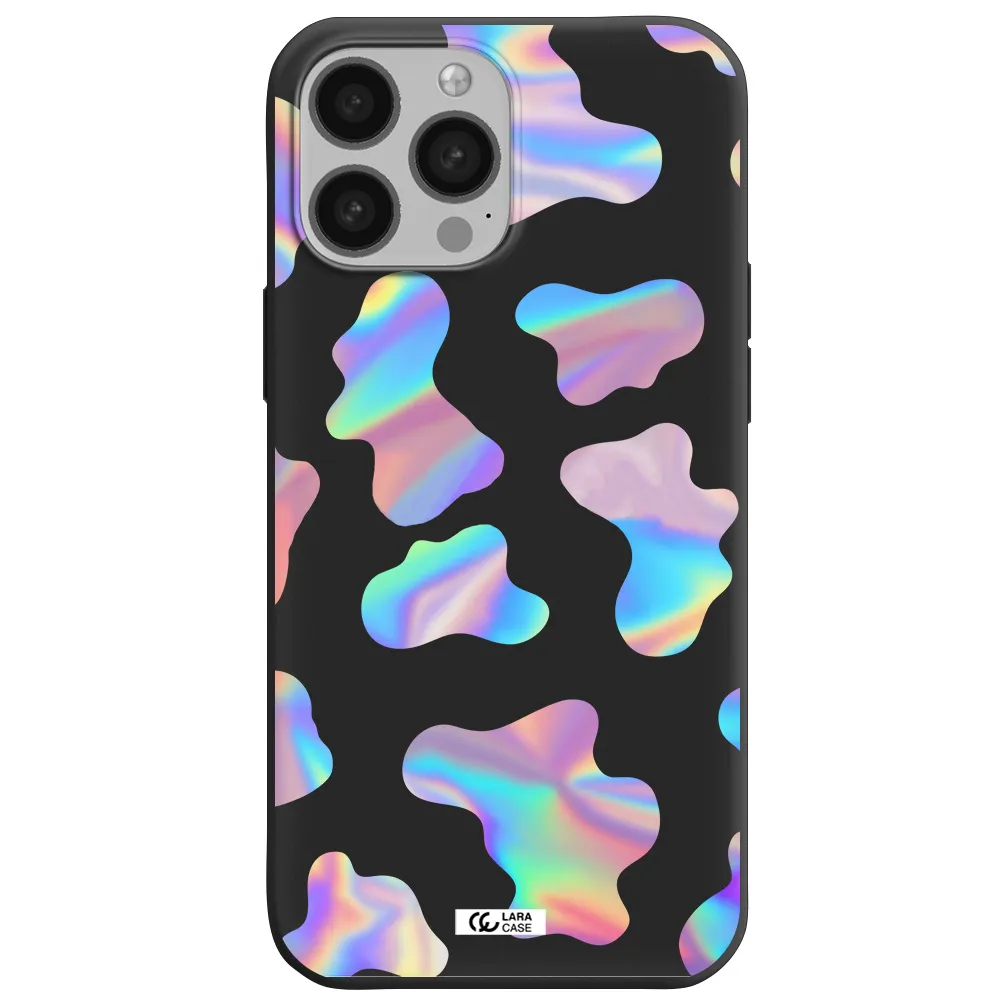 Colorful Spots Apple iPhone 13 Pro Silicone black Case