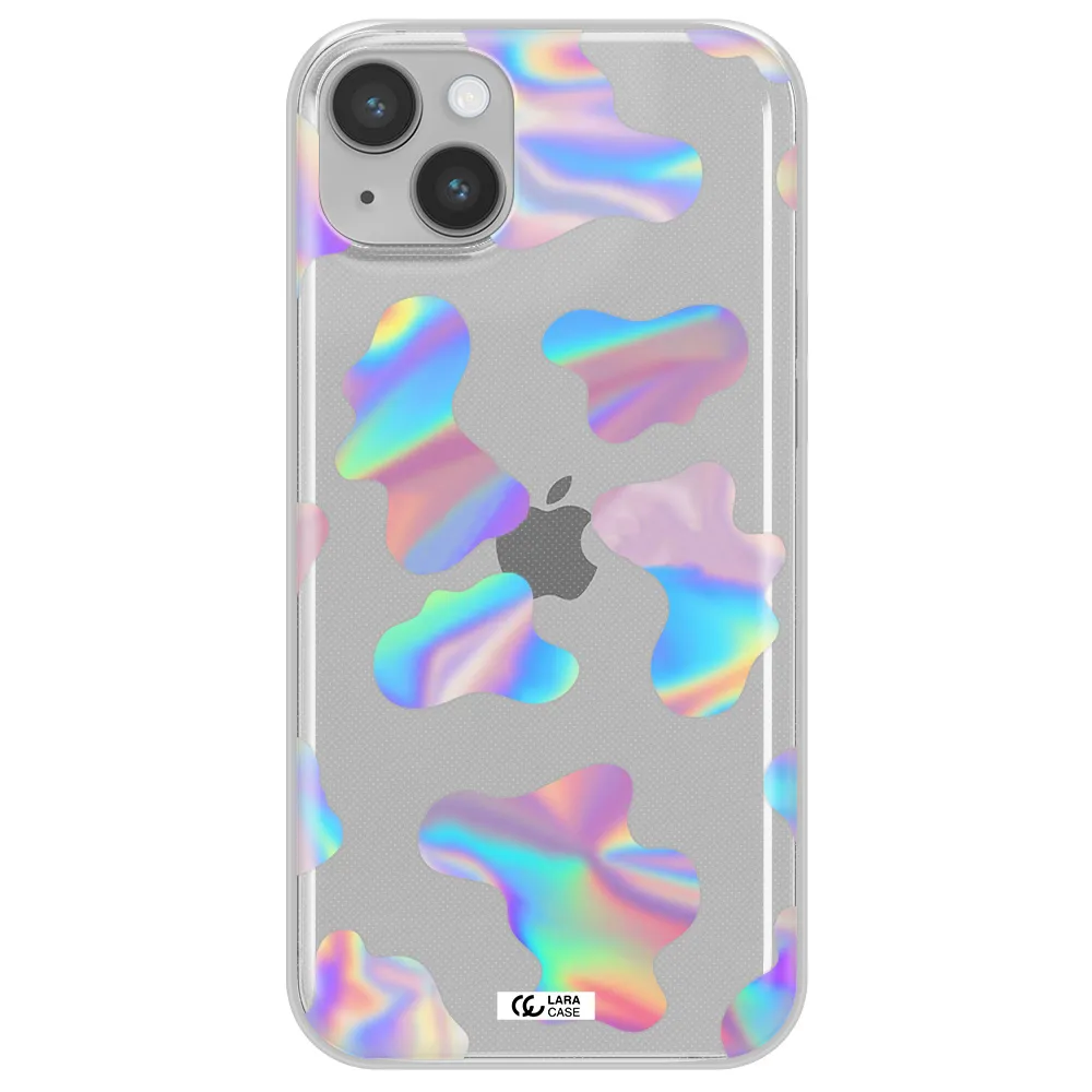 Colorful Spots Apple iPhone 14 Clear TPU Case