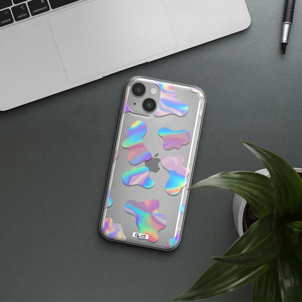 Colorful Spots Apple iPhone 14 Clear TPU Case