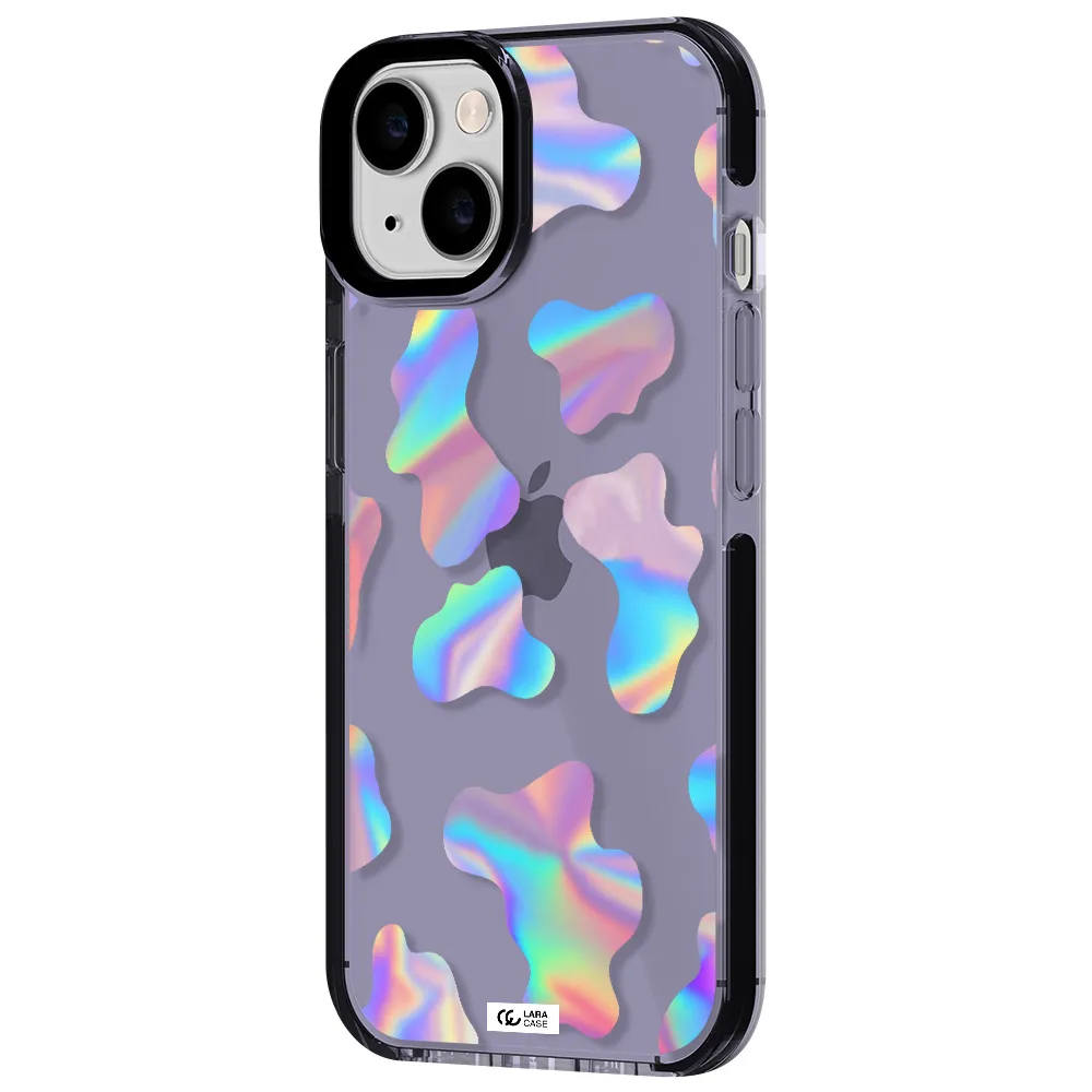 Colorful Spots Apple iPhone 14 impact Lilac Case