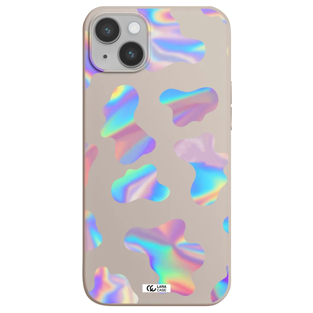 Colorful Spots Apple iPhone 14 plus Silicone Stone Case