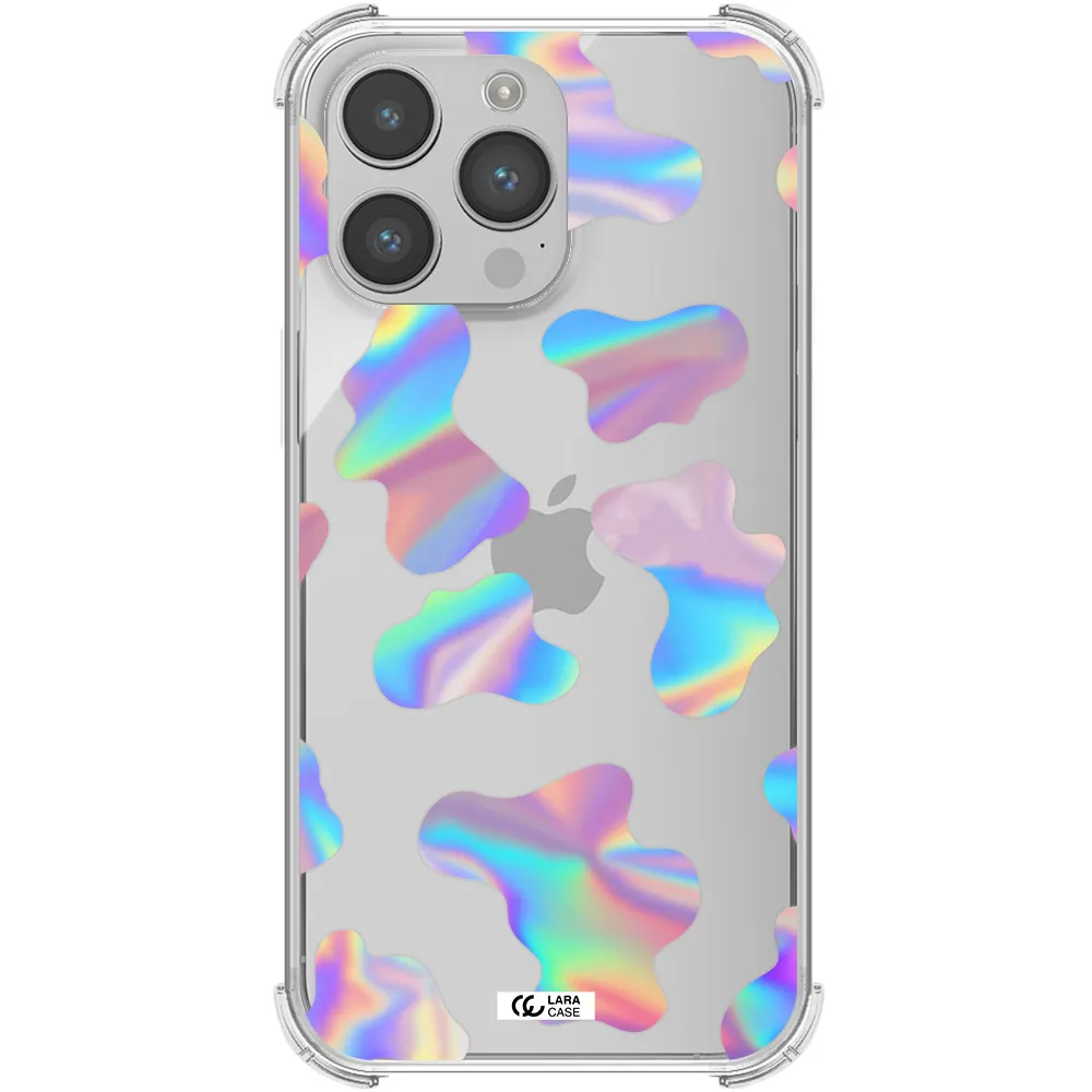 Colorful Spots Apple iPhone 14 pro max Clear PC Case