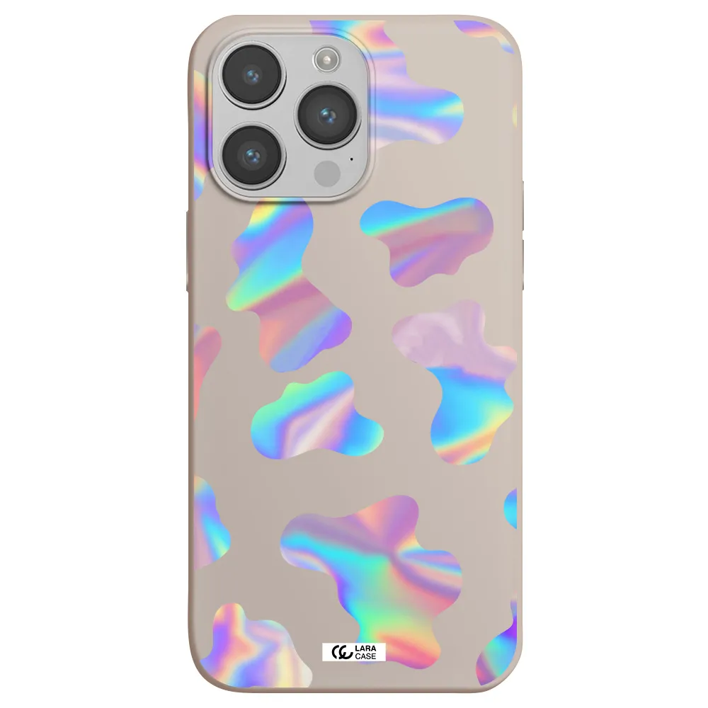 Colorful Spots Apple iPhone 14 pro max Silicone Stone Case