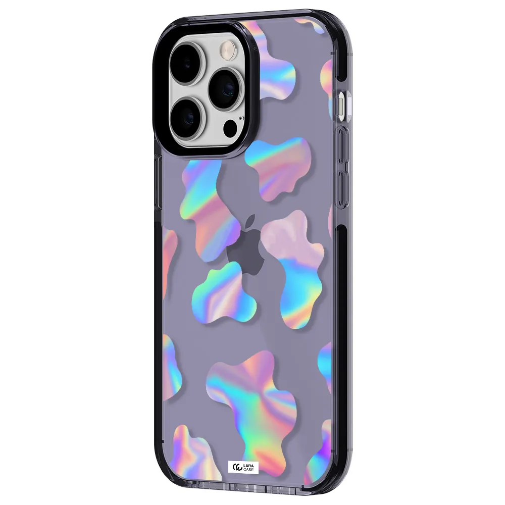 Colorful Spots Apple iPhone 15 Pro impact Lilac Case