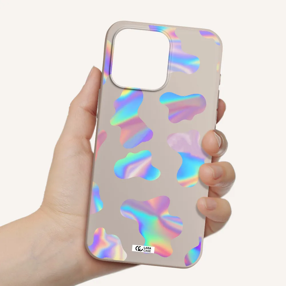 Colorful Spots Apple Iphone 15 Pro max Silicone Stone Case