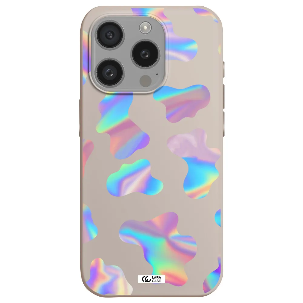 Colorful Spots Apple Iphone 15 Pro Silicone Stone Case