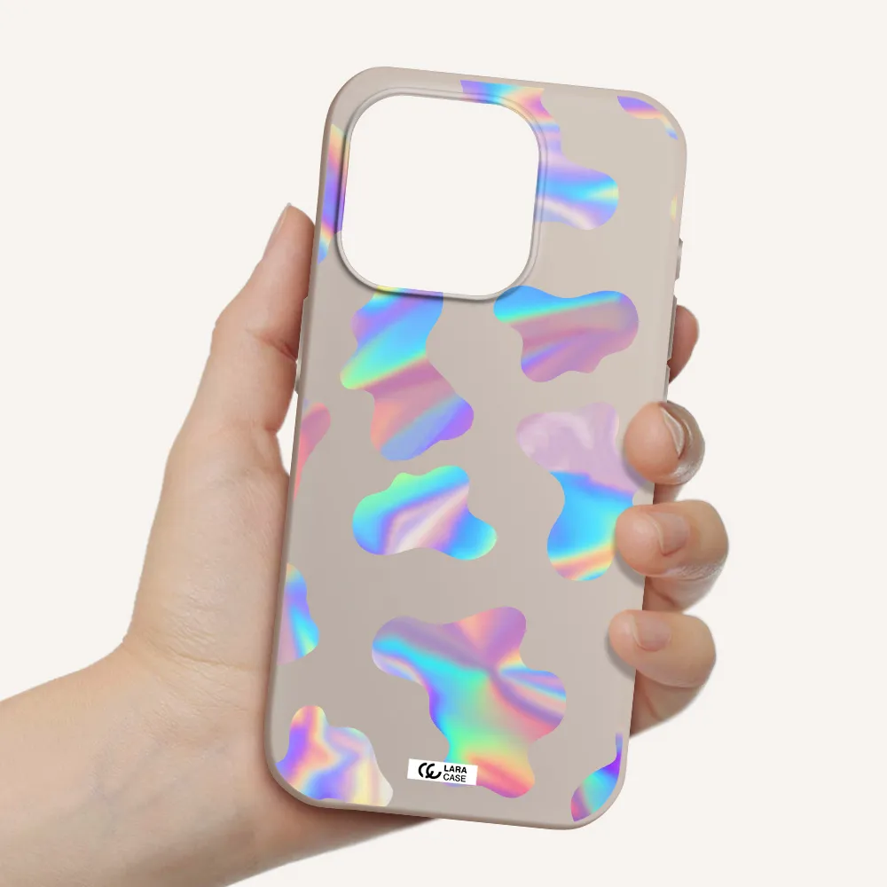 Colorful Spots Apple Iphone 15 Pro Silicone Stone Case