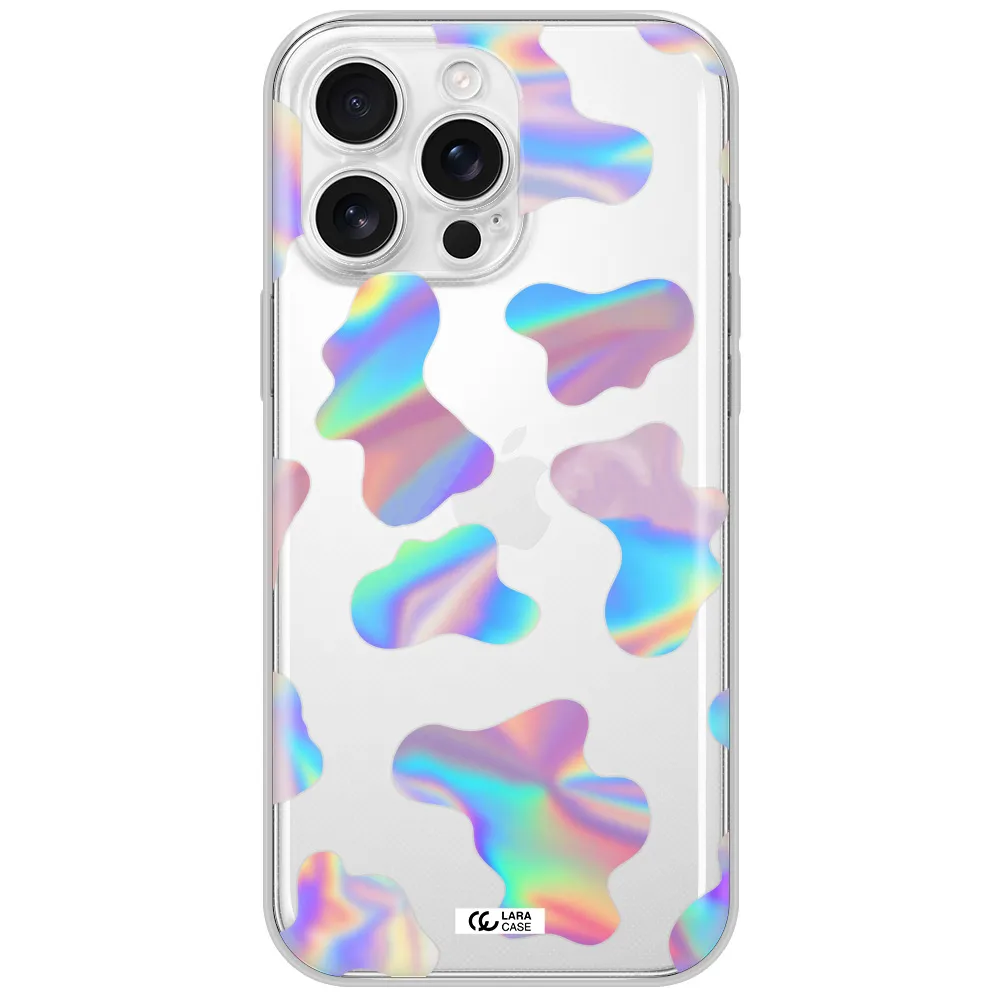 Colorful Spots Apple Iphone 16 Pro Max Clear Tpu Case