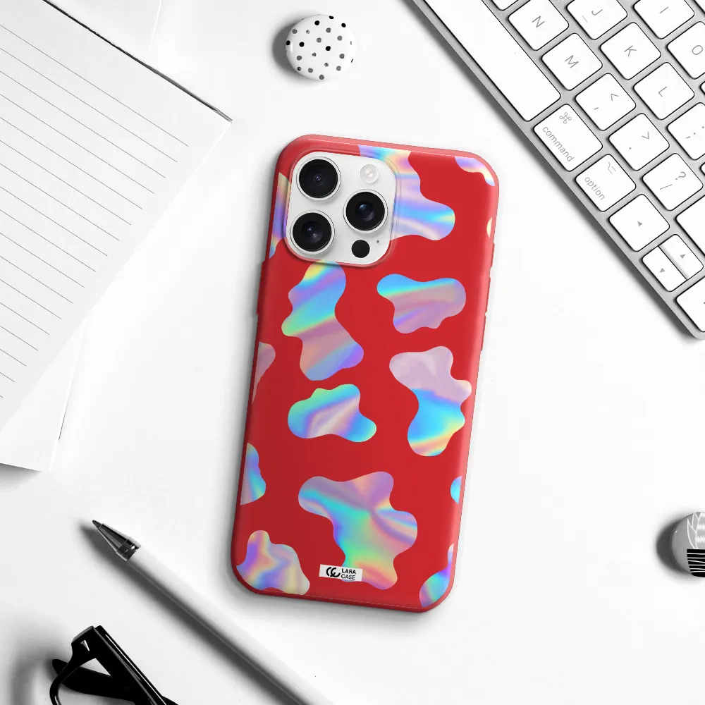 Colorful Spots Apple Iphone 16 Pro Max Silicone Stone Case
