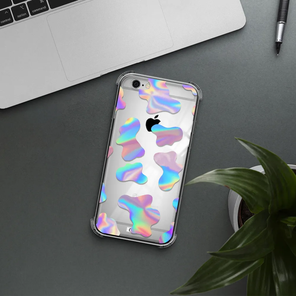 Colorful Spots Apple iPhone 6 Clear PC Case