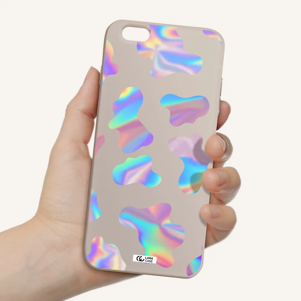 Colorful Spots Apple iPhone 6 s plus Silicone Stone Case