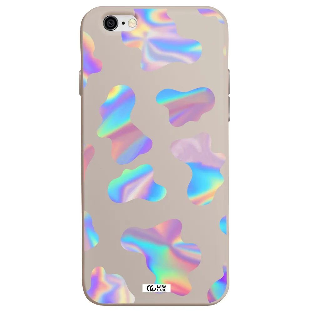 Colorful Spots Apple iPhone 6 Silicone Stone Case