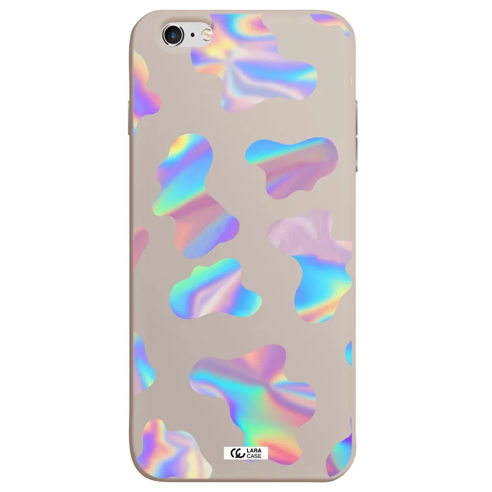 Colorful Spots Apple iPhone 6S Silicone Stone Case