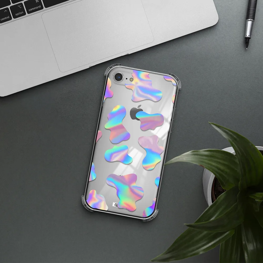 Colorful Spots Apple iPhone 7 Clear PC Case