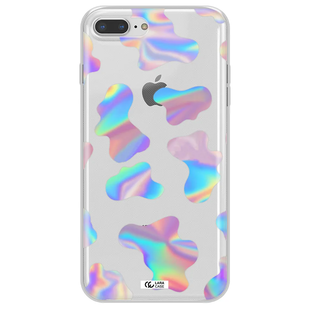 Colorful Spots Apple iPhone 7 plus Clear TPU Case