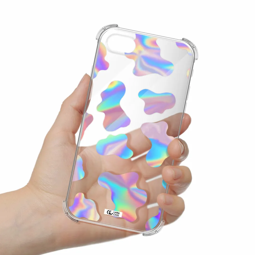Colorful Spots Apple iPhone se 2020 Clear PC Case