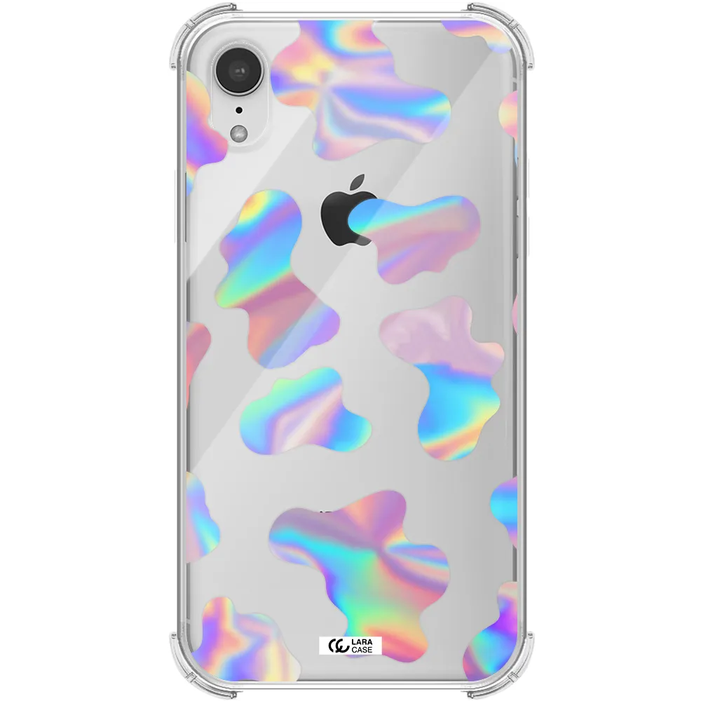 Colorful Spots Apple iPhone XR Clear PC Case