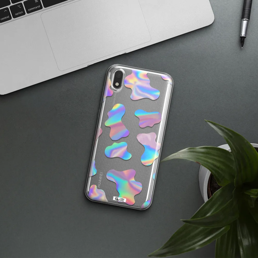 Colorful Spots Huawei Honor 8S Clear TPU Case