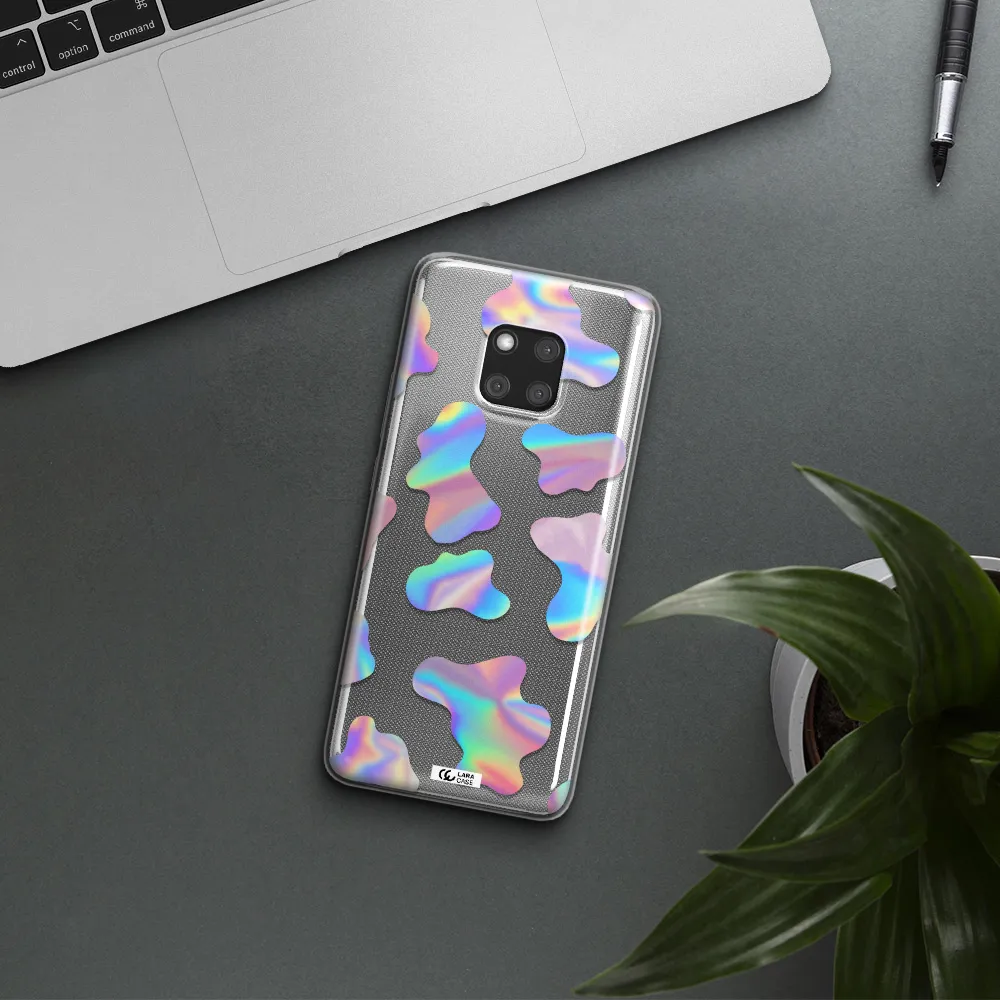 Colorful Spots Huawei Mate 20 Pro Clear TPU Case