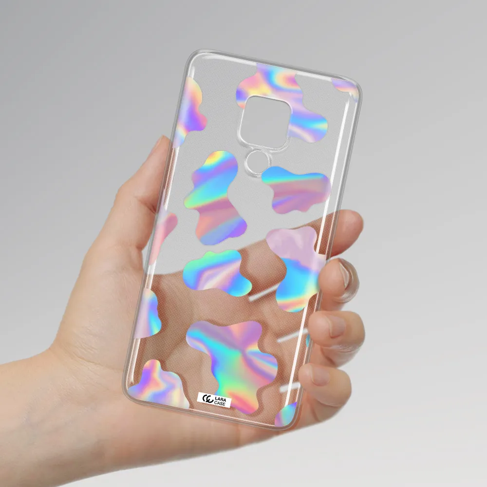 Colorful Spots Huawei Mate 20X Clear TPU Case